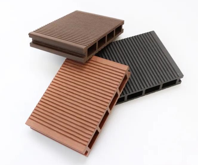 different color wpc decking