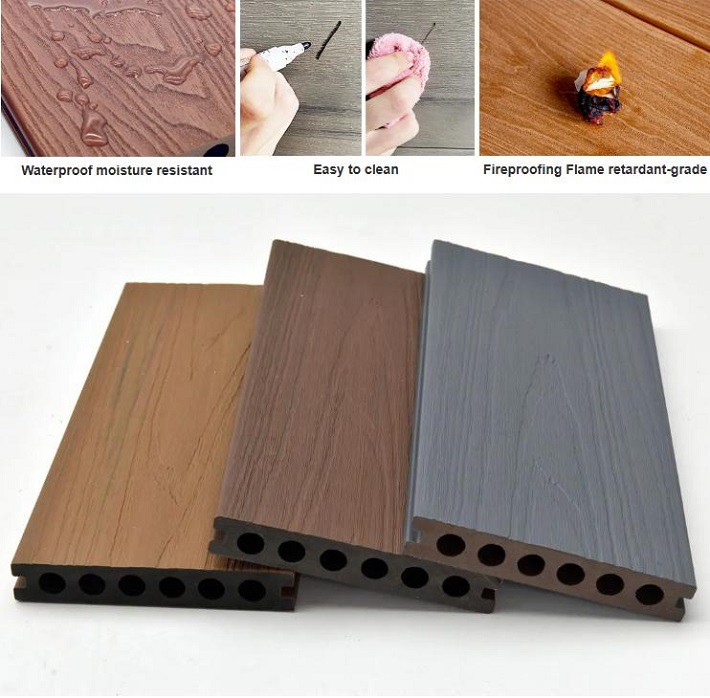 holollow wpc decking