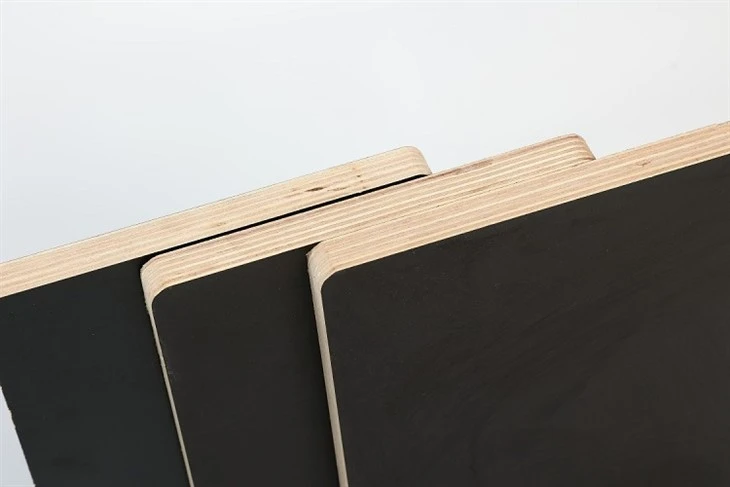 Film faced plywood for construction