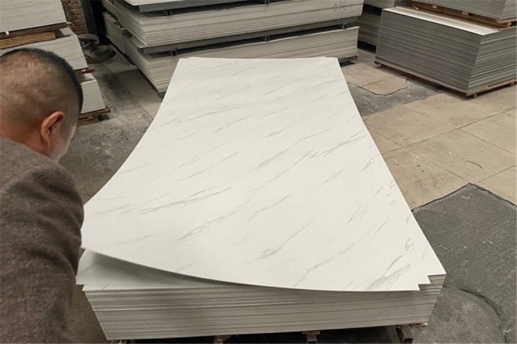 Pvc Marble Sheet Installation